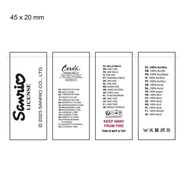 Berretto e Guanti Hello Kitty Rosa