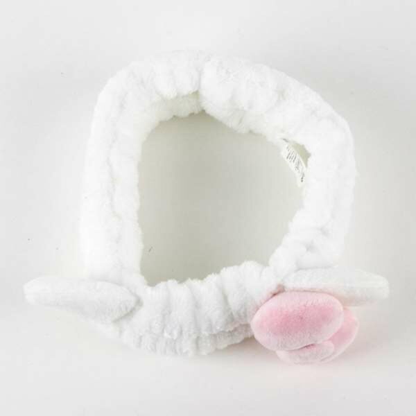 Turbante Hello Kitty Bianco Rosa Trucco