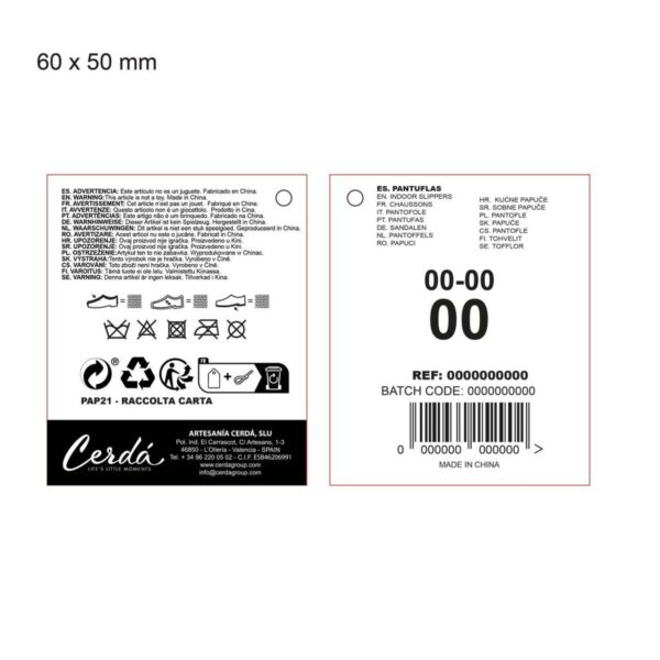 Ciabatte da casa Chucky Azzurro