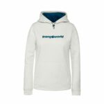 Felpa con Cappuccio Donna Trangoworld Poppi Bianco