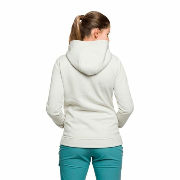 Felpa con Cappuccio Donna Trangoworld Poppi Bianco