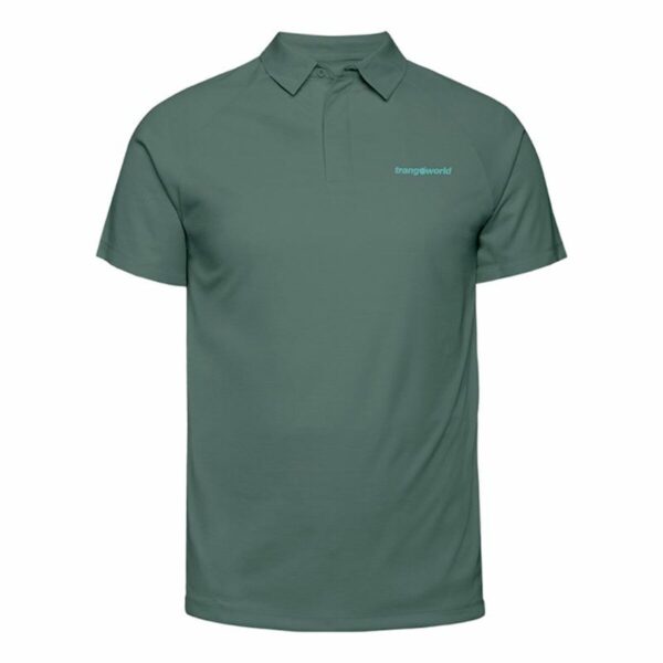 Polo a Maniche Corte Uomo Trangoworld Bonete Azzurro