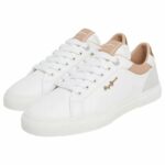 Scarpe Sportive da Donna Pepe Jeans Kenton Court Golden