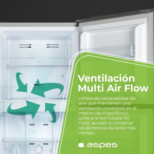 Frigorifero combinato Aspes AF1675501ENFX