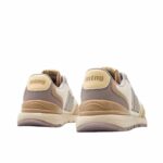 Scarpe da Tennis Casual Mustang Compact Bianco Marrone Chiaro