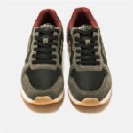 Scarpe da Tennis Casual Uomo Mustang Joggo Oliva