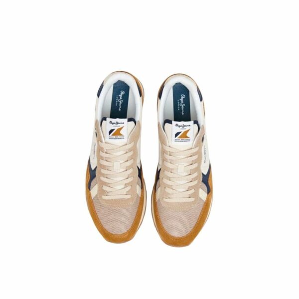 Scarpe Sportive Uomo Pepe Jeans Brit Camp Marrone Chiaro