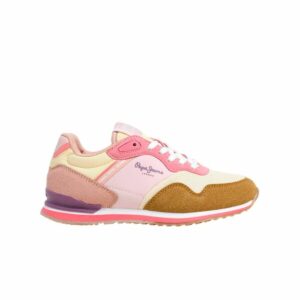 Scarpe Sportive da Donna Pepe Jeans London Band G Marrone Chiaro