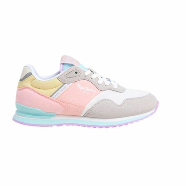 Scarpe Sportive da Donna Pepe Jeans Pepe Jeans London Print G Grigio chiaro