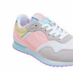 Scarpe Sportive da Donna Pepe Jeans Pepe Jeans London Print G Grigio chiaro