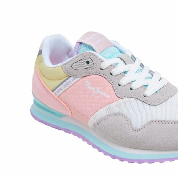 Scarpe Sportive da Donna Pepe Jeans Pepe Jeans London Print G Grigio chiaro
