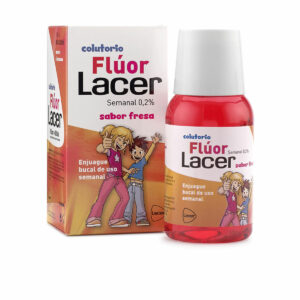 Collutorio Lacer Flúor 100 ml Junior Fluoro Fragola