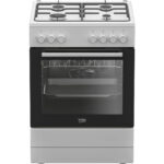 Cucina a Gas BEKO FBE62120WD Bianco Nero