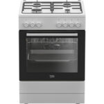 Cucina a Gas BEKO FBE62120WD Bianco Nero