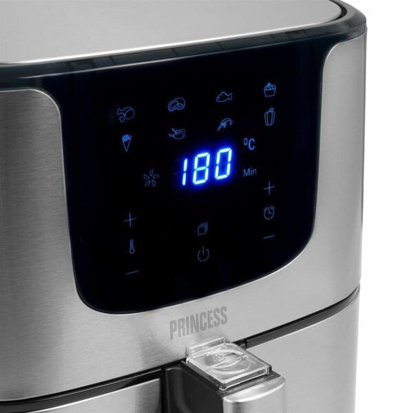 Friggitrice ad Aria Princess 01.183312.01.750 1700 W 5,5 L Argentato