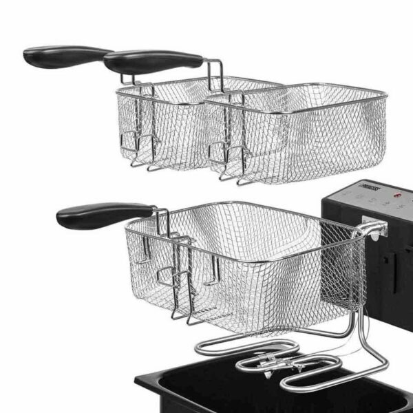 Friggitrice Princess 01.185000.01.001FREIDORA Grigio Argentato 5 L