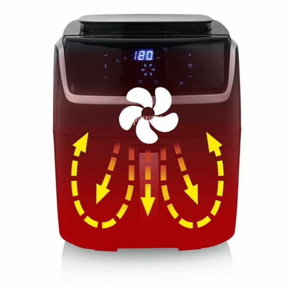 Friggitrice ad Aria Princess 871301609842901.182080.01.001 1700 W Nero