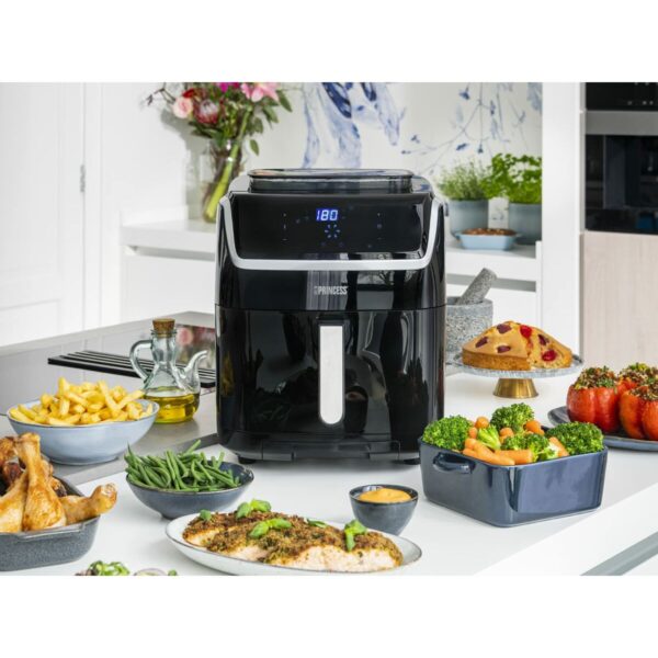 Friggitrice ad Aria Princess 871301609842901.182080.01.001 1700 W Nero