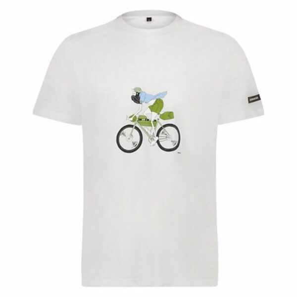 Maglia a Maniche Corte Uomo Shimano Sentiero Ltd Bianco
