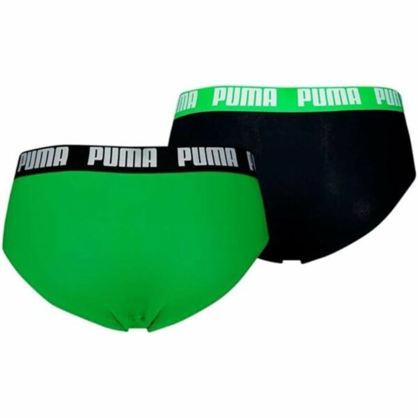 Slips Puma Nero Verde