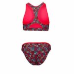 Bikini Per Bambine Puma Printed Set Rosso