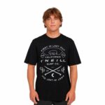 Maglia a Maniche Corte Uomo O'Neill Jack O'Neill Muir Nero