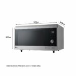 Forno a Microonde LG MJ3965ACS   39L Nero 1350 W 39 L