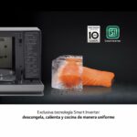 Forno a Microonde LG MJ3965ACS   39L Nero 1350 W 39 L