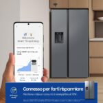 Frigorifero combinato Samsung FRIGORÍFICOAMERICANOBESPOKEAI1 Argentato