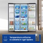 Frigorifero combinato Samsung FRIGORÍFICOAMERICANOBESPOKEAI1 Argentato