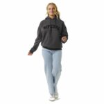 Felpa con Cappuccio Donna Rip Curl Varsity Nero