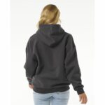 Felpa con Cappuccio Donna Rip Curl Varsity Nero