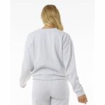 Felpa senza Cappuccio Donna Rip Curl High Tide Surf Crew Grigio