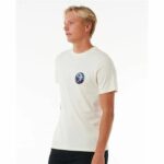 Maglia a Maniche Corte Uomo Rip Curl Passage Tee Bianco