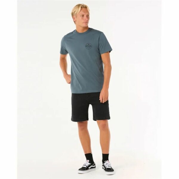 Maglia a Maniche Corte Uomo Rip Curl Staple Tee