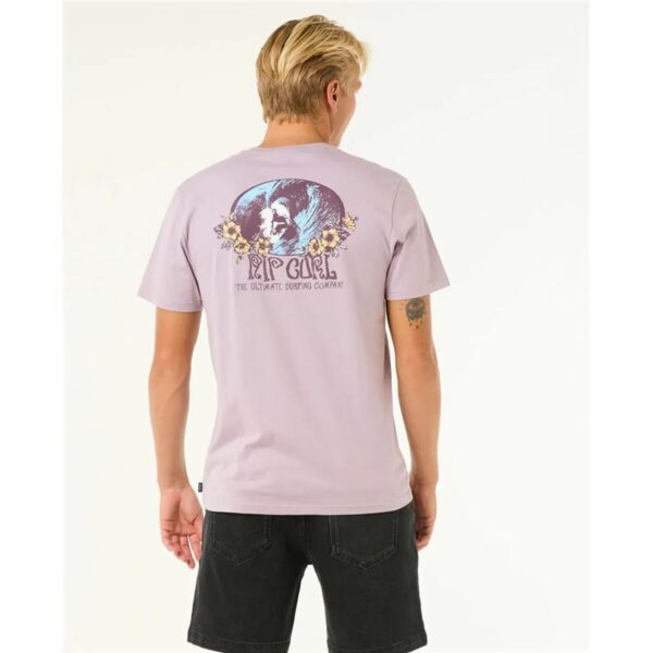 Maglia a Maniche Corte Uomo Rip Curl Surf Paradise FB Tee