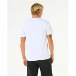 Maglia a Maniche Corte Uomo Rip Curl Surf Paradise Bianco