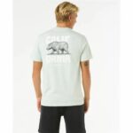 Maglia a Maniche Corte Uomo Rip Curl Desti Animals Tee
