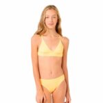 Bikini Per Bambine Rip Curl Peachy  Giallo