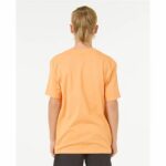 Maglia a Maniche Corte per Bambini Rip Curl Raw Energy Frame Tee Arancio