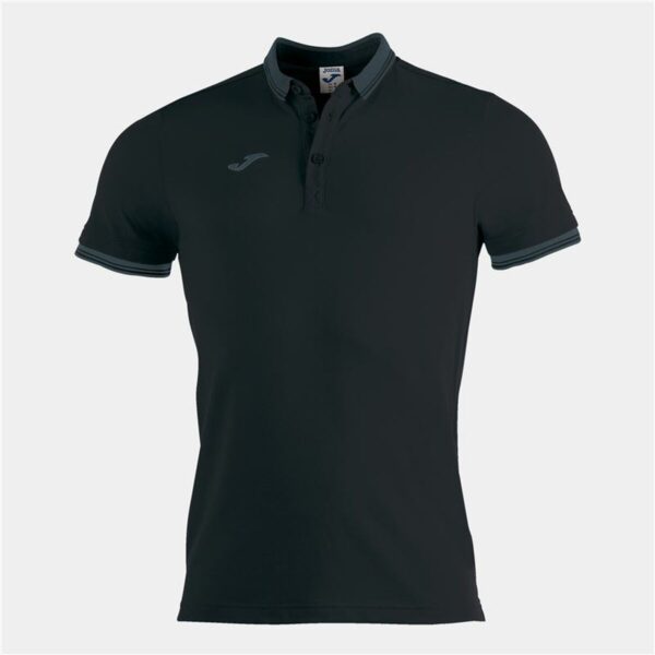 Polo a Maniche Corte Uomo Joma Sport Bali II Nero