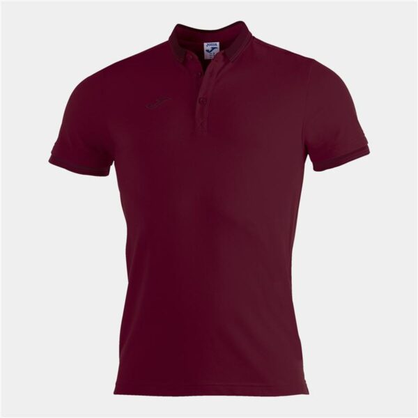 Polo a Maniche Corte Uomo Joma Sport Bali II Rosso Granato L