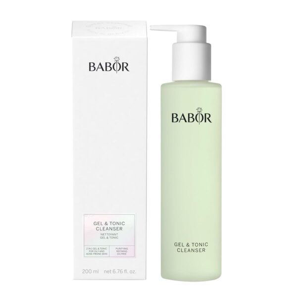 Gel Detergente Viso Babor Gel & Tonic Cleanser 2U1 200 ml