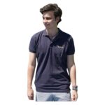 Polo a Maniche Corte Bambino Nexus Andaman Blu Marino