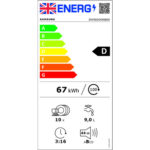 Lavastoviglie Samsung DW50DG450B00ET 45 cm