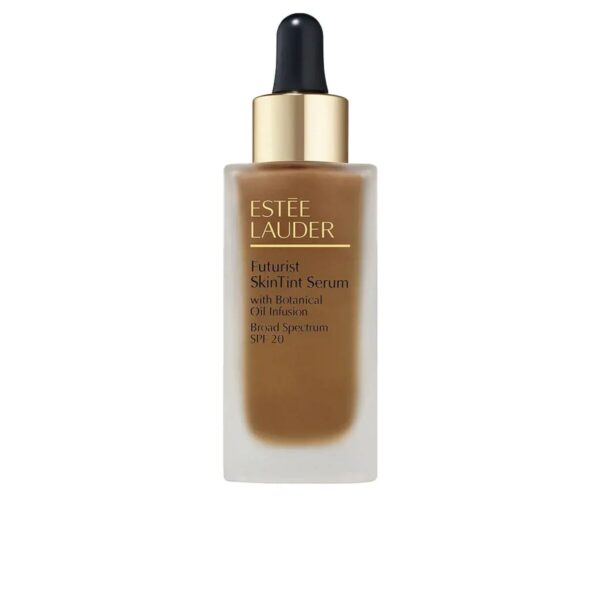 Base per Trucco Fluida Estee Lauder Futurist Skintint Nº 5W Nº 5w1-Bronze Spf 20 30 ml Siero