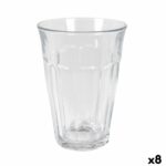 Set di Bicchieri Duralex Picardie Trasparente 4 Pezzi 360 ml (8 Unità)