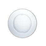 Piatto da pranzo Duralex Lys Cristallo Trasparente Ø 23,5 cm (24 Unità)