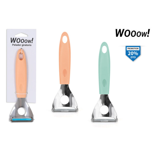 Pelaverdure Girevole Acciaio inossidabile (36 Unità)