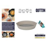 Cestino per Friggitrice ad Aria Quttin AIR FRYER Silicone 22 x 22 x 5 cm (24 Unità)